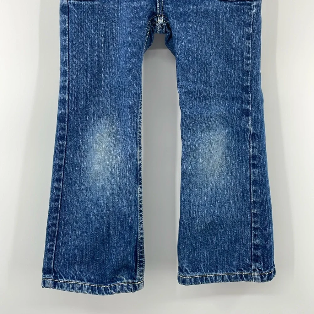 2013 Gymboree Bootcut Jeans w/ Bow Pockets Size 4